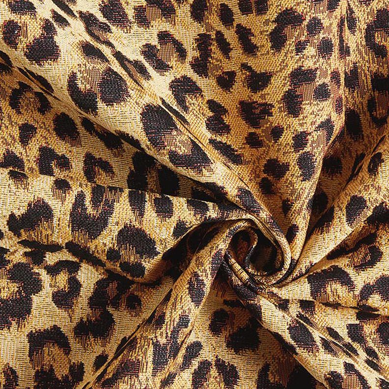 Jacquard Gobelin  Leopard – beige,  image number 3