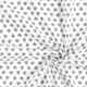 Popeline Totenkopf – weiss/schwarz,  thumbnail number 3