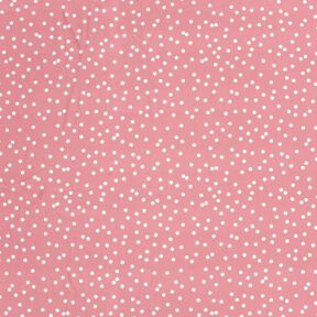 Badeanzugstoff UPF50 kleine Punkte – rosa/weiss, 