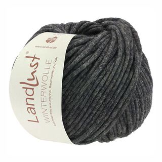 LANDLUST Winterwolle, 50g | Lana Grossa – anthrazit, 