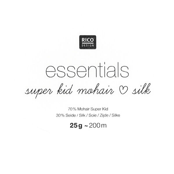 Essentials Super Kid Mohair Silk | Rico Design, 001, image number 4