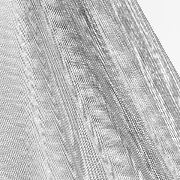 Soft Mesh – grau | Reststück 50cm