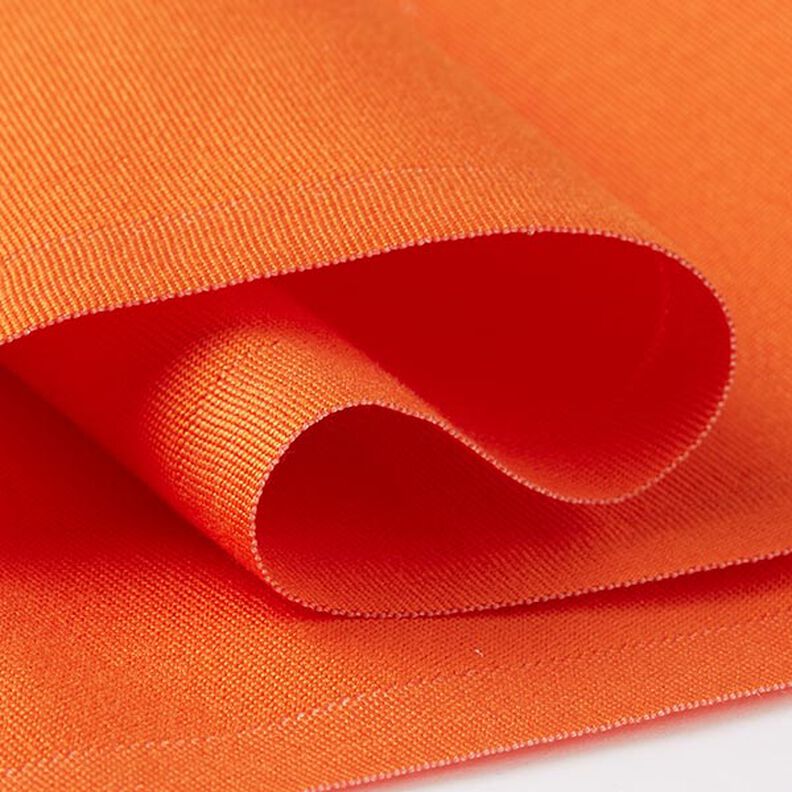 Outdoor Liegestuhlstoff Uni 44 cm – orange,  image number 2
