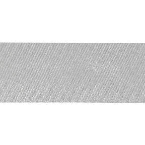 Schrägband Metallic [30 mm] – silber metallic, 