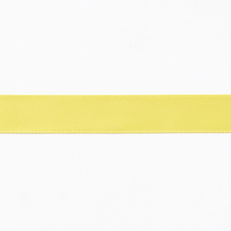 Satinband [15 mm] – zitronengelb,  image number 1