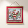 Dekopanel Gobelin weihnachtlicher Besuch – karminrot,  thumbnail number 6