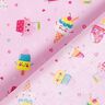 Baumwollstoff Cretonne Eiscreme – rosa,  thumbnail number 4