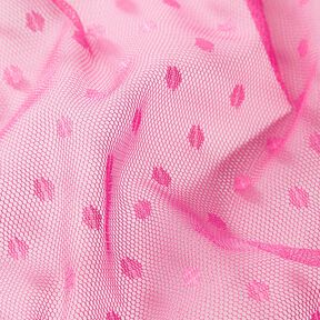 Softmesh Punkte – intensiv pink, 