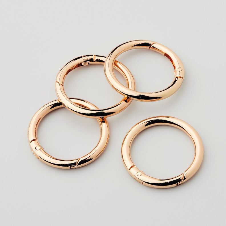 O-Ringe [4 Stk. | Ø 32 mm] – gold metallic,  image number 1