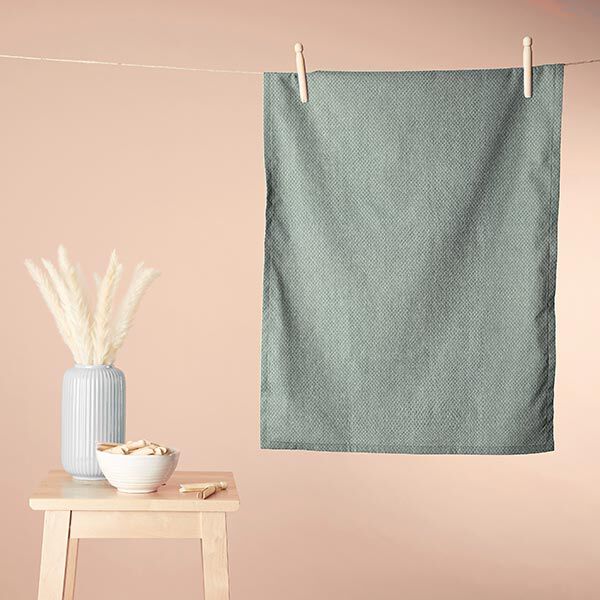 Frotteestoff Struktur – schilf | Reststück 100cm