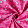 Baumwoll Voile Leo, pink &ndash; intensiv pink/eukalyptus,  thumbnail number 3