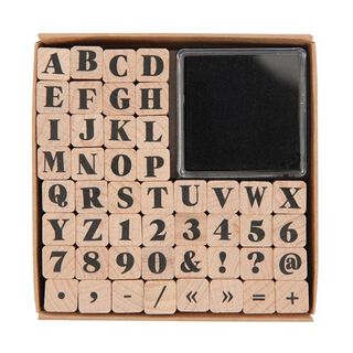 Stempelset ABC & Zahlen II | Rico Design, 