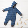Jeans-Teddy Steppstoff – stahlblau,  thumbnail number 8
