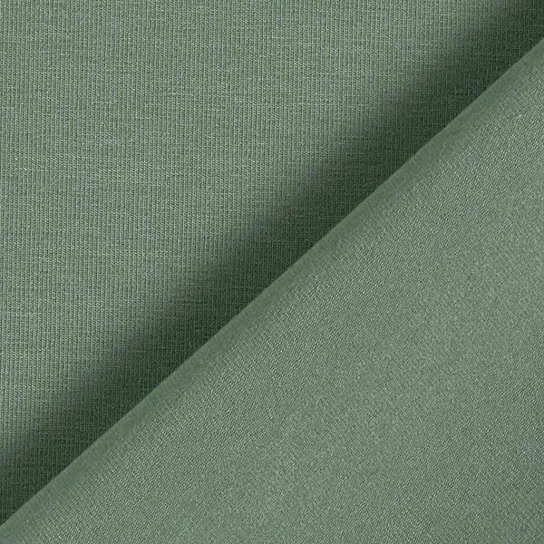 Baumwolljersey Medium Uni – oliv | Reststück 100cm