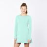 Leichter French Terry Uni – eisblau,  thumbnail number 4