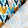 Baumwollstoff Cretonne Ethno-Druck – brilliantblau/senf,  thumbnail number 4