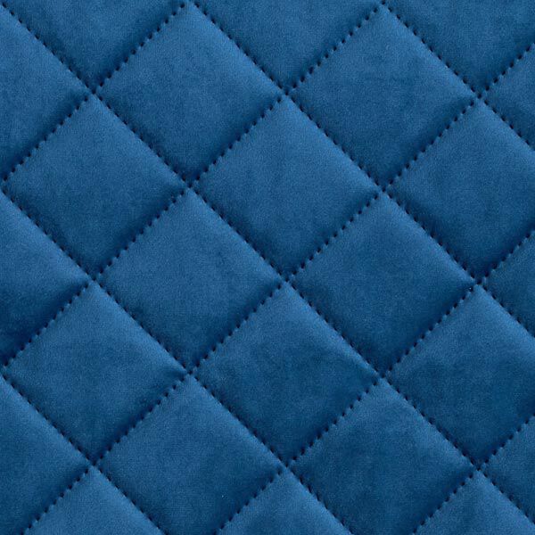 Polsterstoff Samt Steppstoff – marineblau,  image number 1