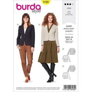 Blazer | Burda 6160 | 34-44, 
