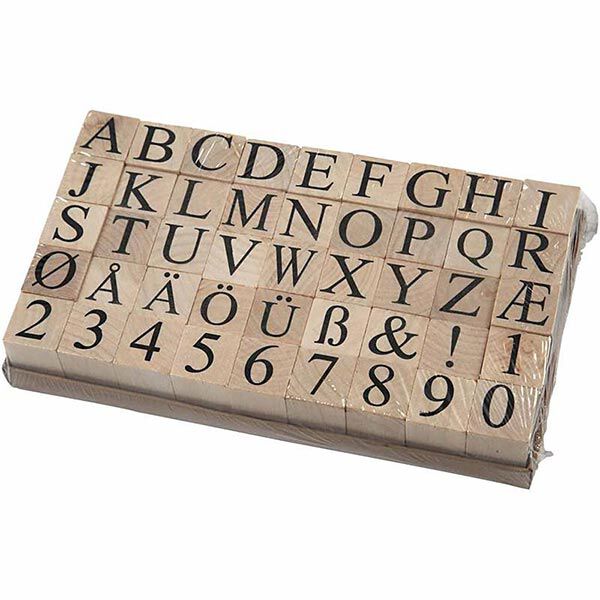 Stempelset Buchstaben [ 45 Stück ],  image number 4