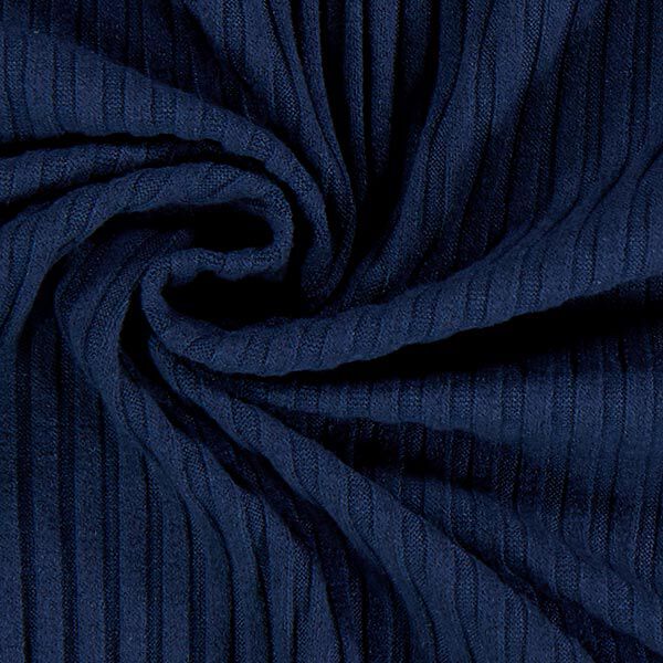 Rippenstrick – navy | Reststück 50cm