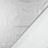 Baumwollpopeline folienveredelt Uni – silber metallic,  thumbnail number 3