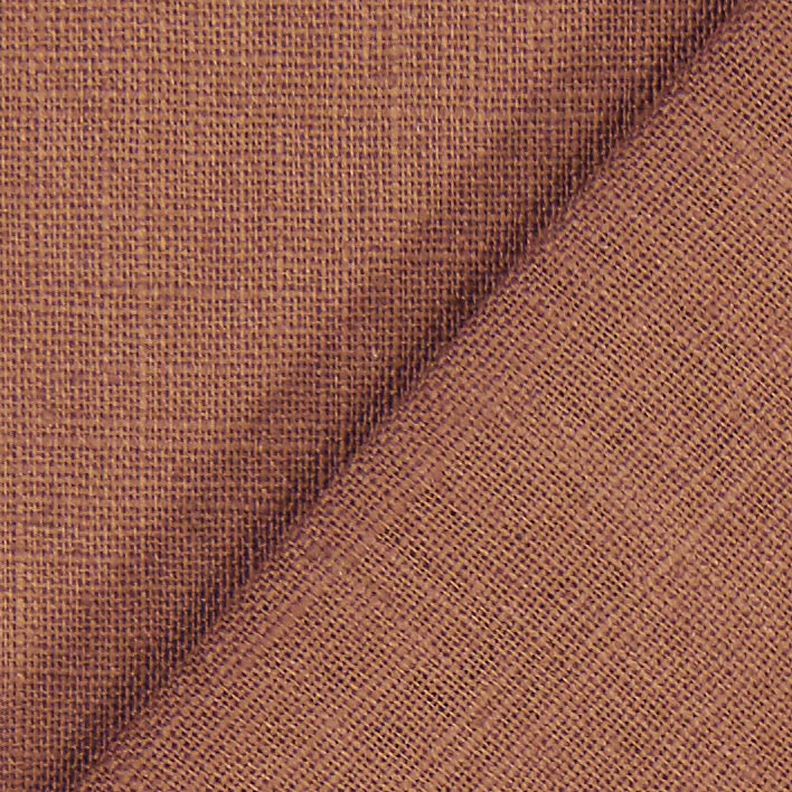 Leinenstoff Ramie-Mix medium – braun,  image number 4