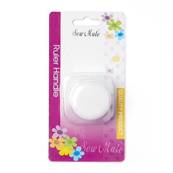 Lineal - Halter mit einfachen Saugnapf - weiss, image number 2