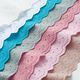 Feston Spitzenband Blumen [ 9 cm ] – wollweiss,  thumbnail number 3