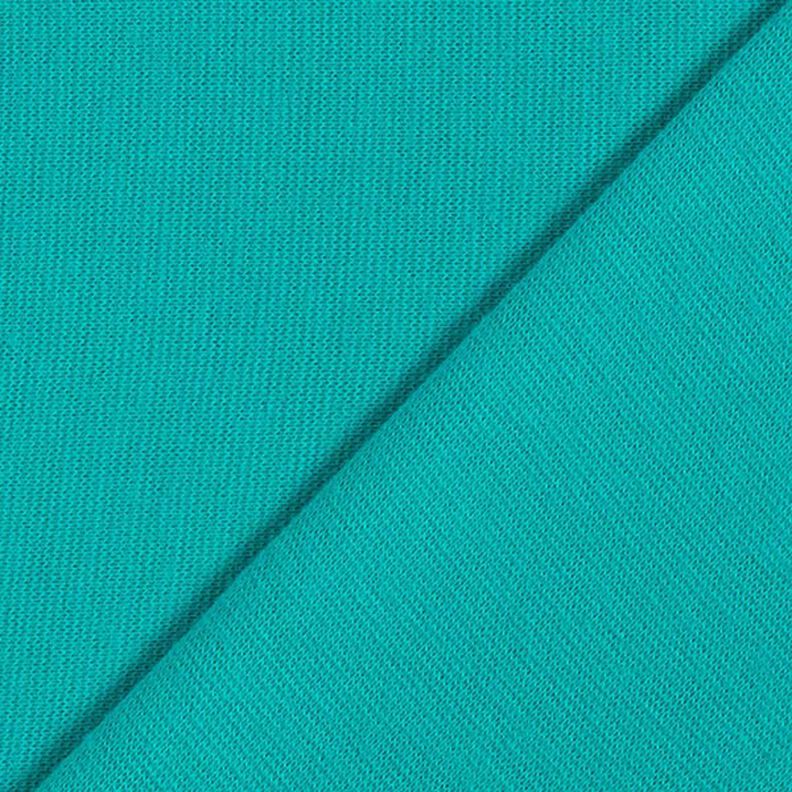 Bündchenstoff Uni – smaragdgrün,  image number 5