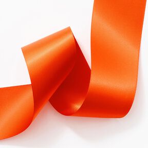 Satinband [50 mm] – orange, 