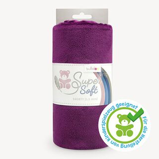 Nicki SHORTY [1 m x 0,75 m | Flor: 1,5 mm]  - aubergine | Kullaloo, 