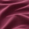 Leichter French Terry Uni – bordeauxrot,  thumbnail number 4