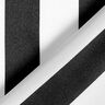 Polyestersatin breite Längsstreifen – schwarz/weiss,  thumbnail number 4