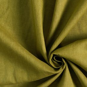Leichter Leinen-Mix vorgewaschen – oliv, 