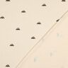 GOTS Rippenjersey kleine Autos | Poppy Fabrics – creme/schwarzbraun,  thumbnail number 4