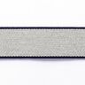 Gurtband Recycling [ 3,5 cm ] – marineblau/grau,  thumbnail number 1