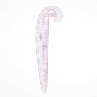 Kurvenlineal [40 x 65 cm] – transparent, 