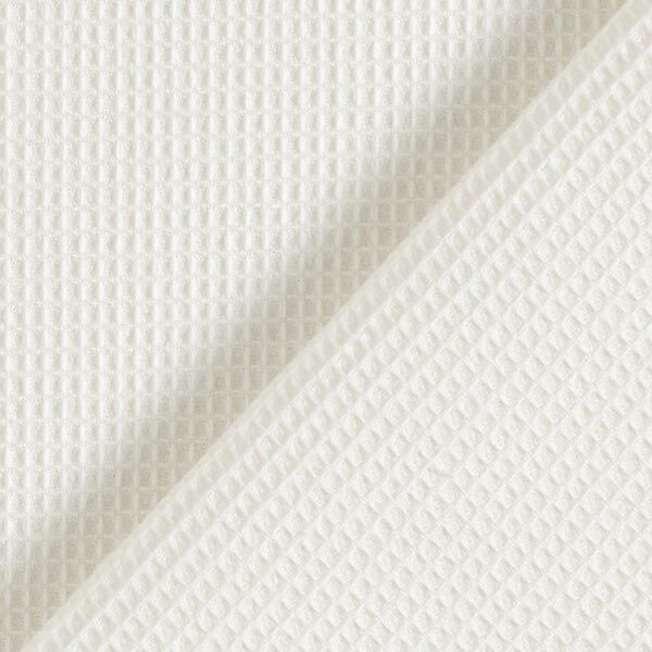 Waffelpiqué Mini – wollweiss,  image number 3