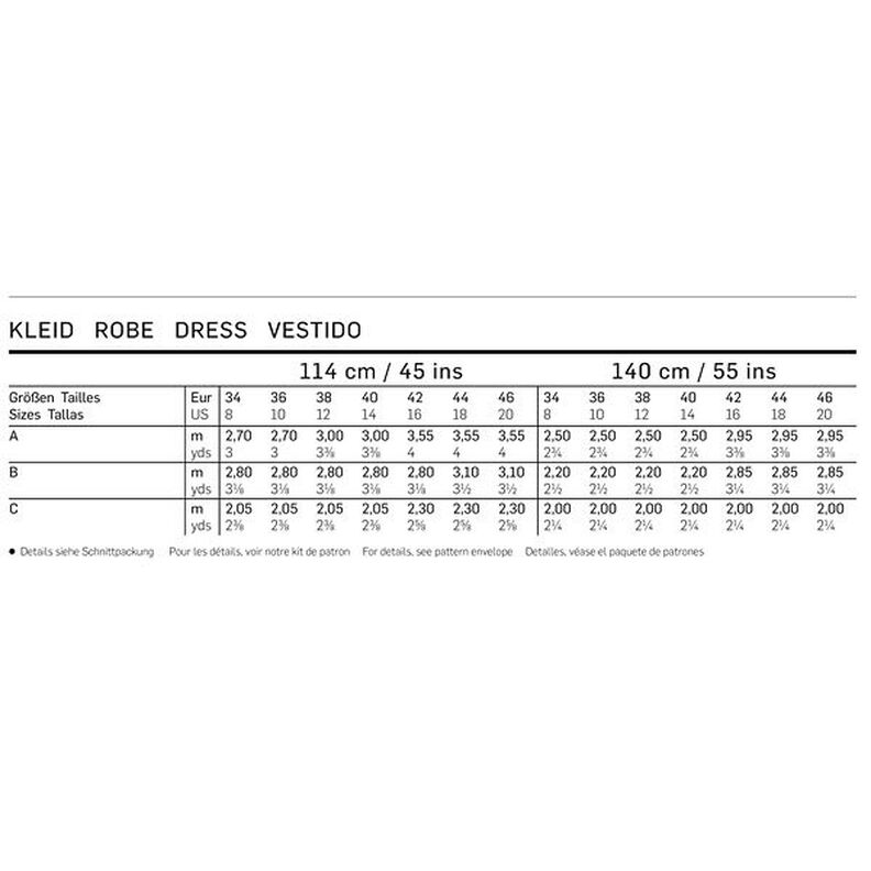 Kleid | Burda 6821 | 34-46,  image number 2