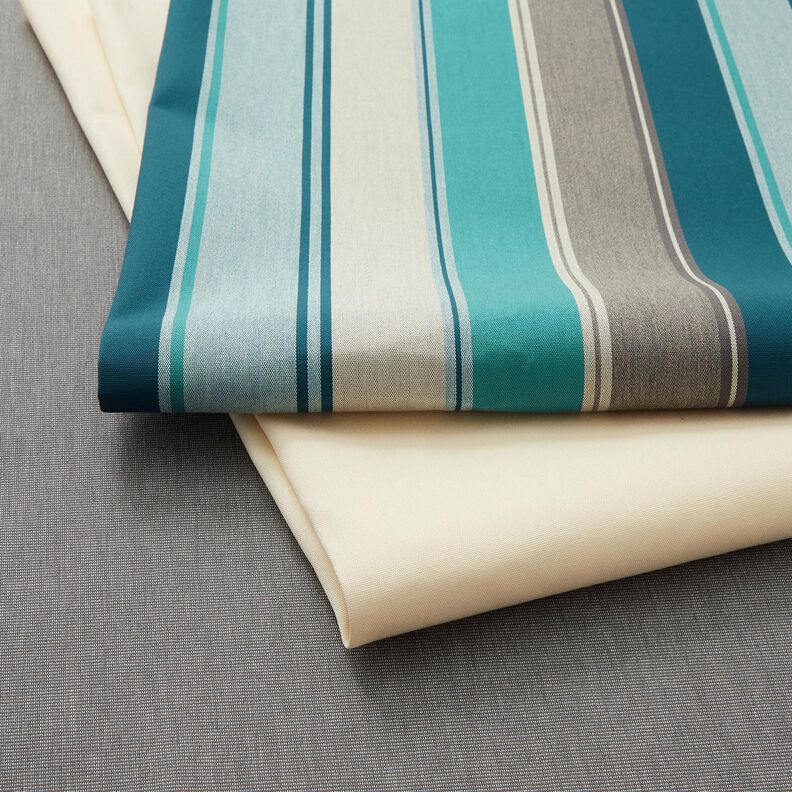 Outdoorstoff Canvas feine Struktur – grau,  image number 4