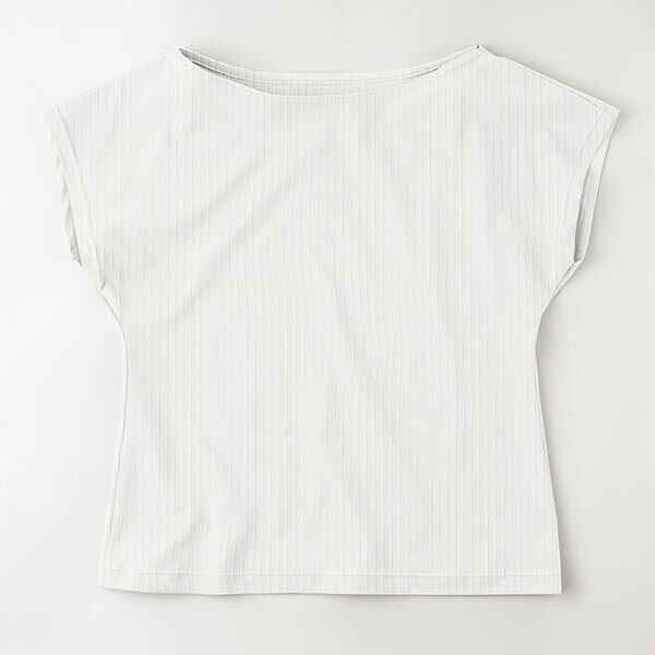 Rippenjersey uni – wollweiss | Reststück 50cm