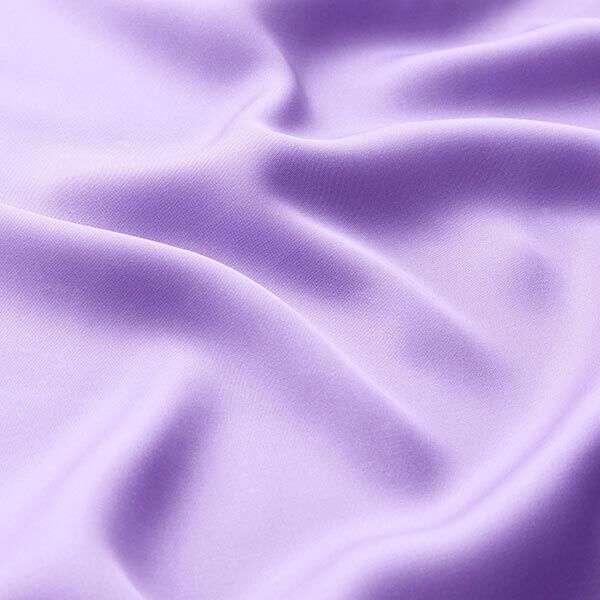 Viskosesatin Uni – pastellflieder