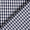 Baumwollstoff Vichykaro 0,5 cm – schwarzblau/weiss,  thumbnail number 4