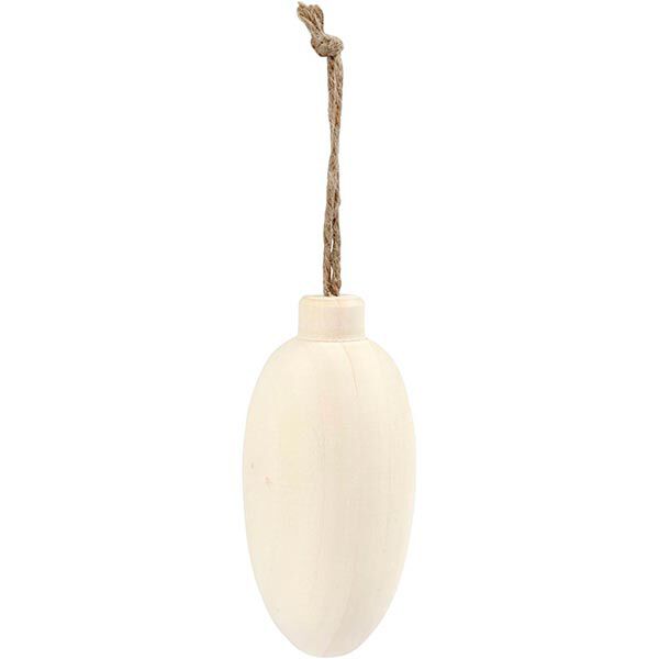 Holzanhänger Oval, 9 cm, image number 2