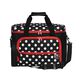 Nähmaschinen-Tasche Polka Dots [ Maße: 44  x 20  x 35 cm ] | Prym – schwarz/weiss,  thumbnail number 1
