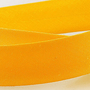 Schrägband Polycotton [20 mm] – sonnengelb, 