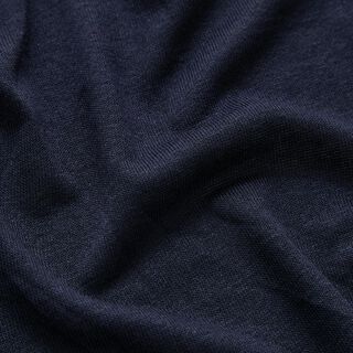Sommerjersey Viskose leicht – nachtblau | Reststück 80cm, 