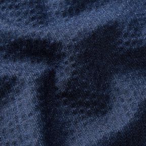 Denim Baumwoll-Mix Seersucker – marineblau, 