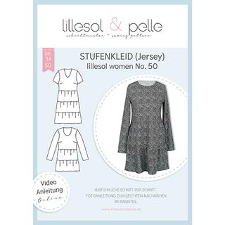Stufenkleid Jersey | Lillesol & Pelle No. 50 | 34-50, 
