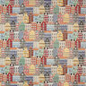 Dekostoff Gobelin Häuser – hellbeige,  thumbnail number 1